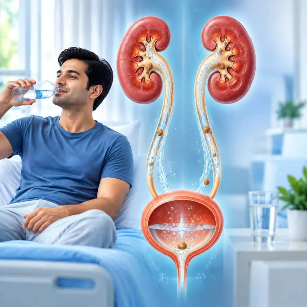 How Much Water Should You Drink After RIRS?