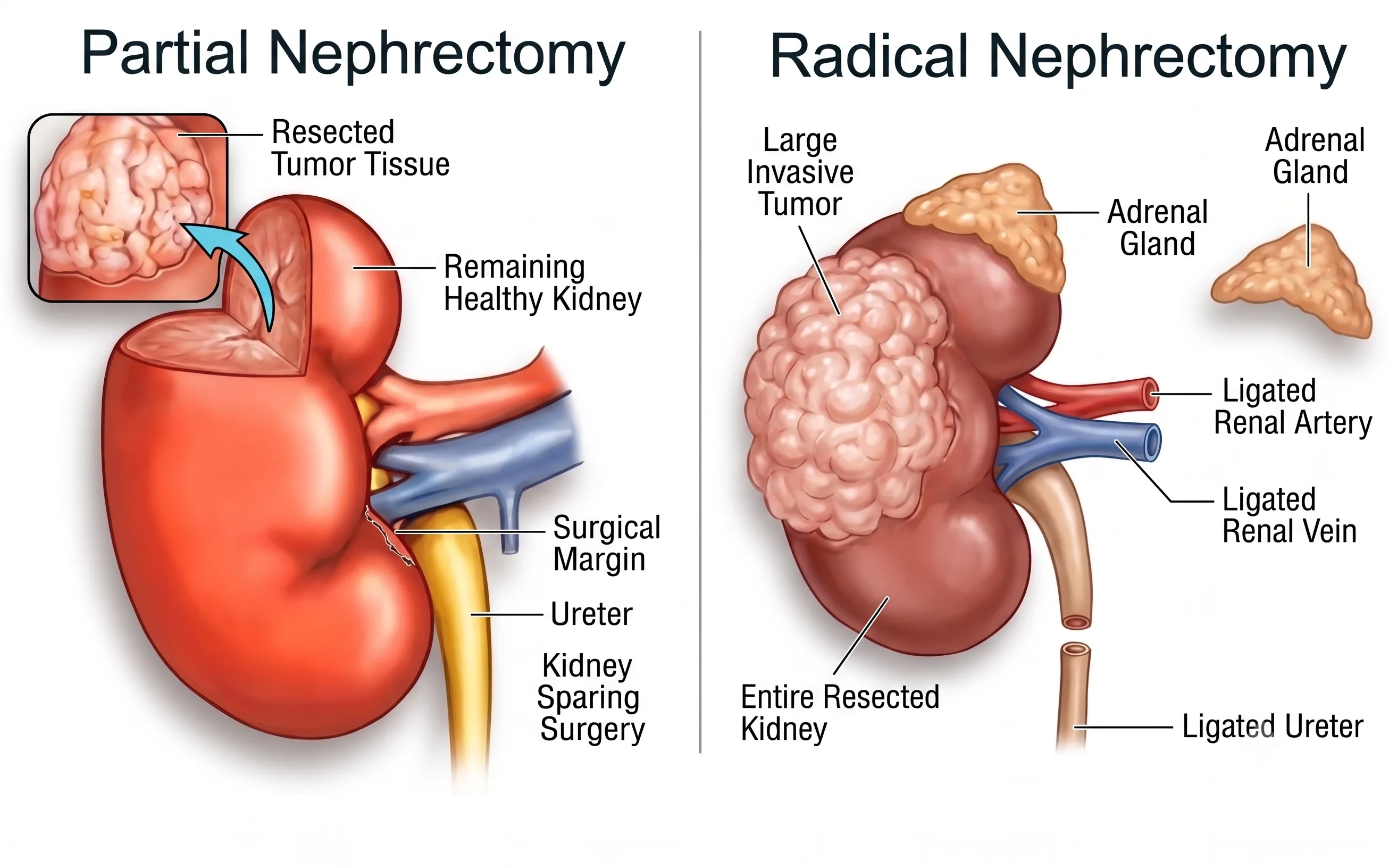 Partial vs Radical Nephrectomy: Which Kidney Surgery Is Better?