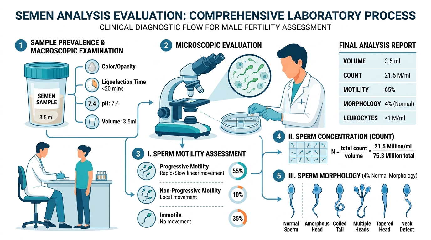 Semen Analysis Evaluation